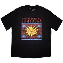 Men's Smashing Pumpkins Sun Box Oversized Boxy Tee Vintage T-shirt Medium Black L