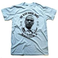 Black History T-Shirt Malcolm X Angela Davis Melanin Stay Woke Tee S