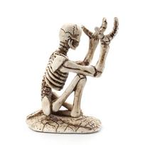 Durable Makeup Brush Holder Creative Skull Pen Display Skull Desk Organizer  Home Decoration Skull