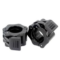 1 Pair Colorful 25/30mm Fitness Barbell Clamps Hexagon Quick Release Dumbbell Spin Lock Universal Stable Barbell Collars Barbell Black-25mm