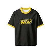 2026 NEW The M-Mandalorian and Grogu Themed T-Shirt 3D Graphic Print Quick Drying Short Sleeve Tops Daily Top Casual Wear Summer S