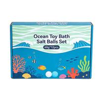 2026 New Bath Bombs with Surprise Inside, Ocean Toy Bath Salt Ball Sleeve Box Bath Bombs, 12-Pack Easter Gifts Bubble Easter Basket Stuffers Easter Eg 1PCS