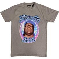 Biggie Smalls Unisex T-Shirt: RIP Airbrush (Medium) XL