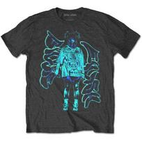 Billie Eilish Unisex T-Shirt: Neon Graffiti Logo (X-Large) XL