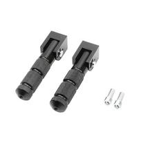 Motorcycles Pedals Folded Footrest Footpeg Compatible For Bicycles Electric Vehicles Mopeds Karts Scooters 8mm Universal juoda