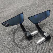 handlebar mirror rod For Kawasaki NINJA 300R 250R 400R NINJA1000 ER6F juoda