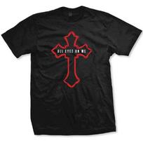 Tupac Unisex T-Shirt: All Eyez Logo (X-Large) S