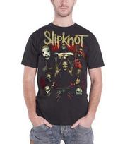 Slipknot Men's Come Play Dying Short Sleeve T-Shirt, Black, Large S