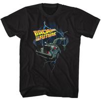 Back To The Future Lightning Car Movie Shirt 150
