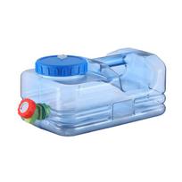 5,5 l / 10 l lauko vandens kibiras, nešiojamas su čiauptu, kempingo automobilio vandens indas, nepralaidus vandens laikymo kibiras iškyloms