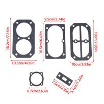 5pcs/set Air Compressor Cylinder Head Base Valve Plate Gaskets Washers For 2070 Type Air Compressor Pneumatic Parts juoda