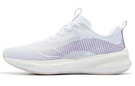 Li Ning Red Hare 5 Pro Reflective Breathable And Resilient Low top Running Shoes Women's White Purple ARMS004-14 35.5