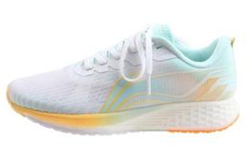 Li Ning Red Hare 4 Slip Resistant, Abrasion Resistant, Breathable Low top Running Shoes Women's White Blue Yellow ARMS022-6 36