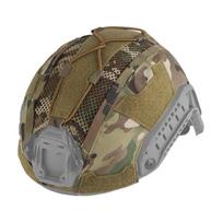 For WOSPORT FAST SF Airsoft Paintball Helmet Cover with Elastic Fixed Cord Tactic Helmets Cover Breathable Hunting Accessories