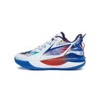 Li Ning YOUNG Avant Garde Ling TEAM 3.0 V2 Low top Children's Basketball Shoes Blue White Unisex YKBT042-3 35