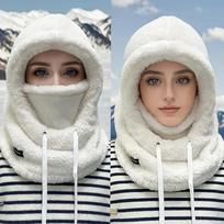 Winter Warm Balaclava Thermal Windproof Ski Motorcycle Hood Face Cover Polar Fleece Adjustable Cycling Neck Cover Full Face Mask balta