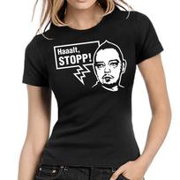 Haaalt stop stop Andreas cult sayings comedy lady fun ladies girlie T-Shirt Mens Womens Tees Top S