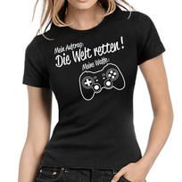Mean Order Die Welt Retten My Weapon Gamepad Gamer Lady Ladies Girlie S