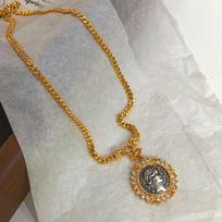 Roman Lucky Muse Necklace Women'S Versatile Premium Pendant Sweater Chain Personalized Stacking Wear Qingdao Accessories