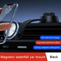 SEAMETAL Magsafe Car Magnetic Phone Holder Dash Mount 360 Degree Rotation for IPhone Samsung Auto Accessories juoda