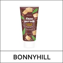 [BONNYHILL] (bo5) Juodosios arbatos ir cukraus veido šveitiklis 150g