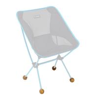 Helinox Deco kėdės priedai Vibram rutulinės kojelės kojotas 19759022017000 (Helinox Home, & Paplūdimys)