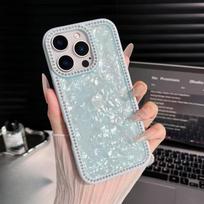 Diamond Texture Suitable for IPhone16pro Mobile Phone Case Acrylic Two-in-one Apple 15/14 Protective Case Apple 11