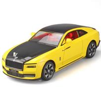 1/24 Scale Rolls Shining Alloy Model Toy Vehicle, Best Collection for Vehicle Enthusiasts, Christmas/Birthday Gifts geltona