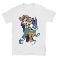 Bug bunny and Lola T-Shirt Unisex 100% Cotton Tee Best Gift S-5XL MD128 Unisex T-Shirt XXXL