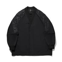 Li Ning X Jackie Chan Collaboration Kung Fu Series New Chinese Style Casual Jacket Unisex jackets Black AFDWA73-2 M