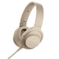Sony on 2 Audio with Remote Control and 2017 360 Reality Audio Pale Gold h.ear MDR-H600A Headphones High-Resolution Compatible, Closed-Back,