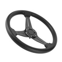 350mm 14in Racing Car Drifting Steering Wheel Replacement Universal Modified AccessoryBlack juoda
