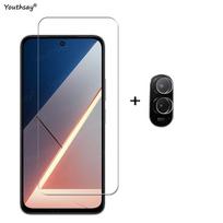 Full Gule Tempered Glass For Poco C85x Screen Glass Poco C85x Screen Protector HD Protctive Phone Camera Lens Film Poco C85x For Poco C85x