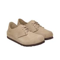 Birkenstock Maine Unisex Suede Universalūs Laisvalaikio Bateliai Suvarstomi Smėlio spalvos Įprastas Platus Pritaikymas 1031698 36