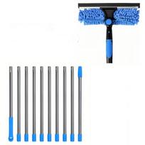 Long Duster Window Cleaning Squeegee Dusting Cleaning Window Wiper Ceiling Duster  Household mėlyna