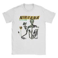 Nirvana Rock Band Cotton T Shirt For Couple Summer Kurt Cobain Streetwear T Shirts Fashion Tee Shirt Oversized Dropshipping Tops S įvairiaspalvis