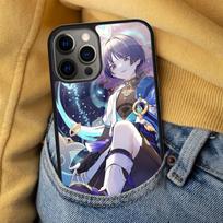 Genshin Impact Wanderer Soft Phone Case for iPhone 17 Air 16e Pro max 15 Pro 13 14 Plus 11 12 MagSafe Magnetic Coque iPhone 15