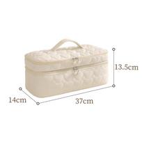 Dustproof Hair Curler Protective Pouch Double-Layer Hair Tool Organizer  for Travel&Home A