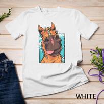 Horse Face Close Up Unisex T-Shirt Mens Womens Tees Top 2XL