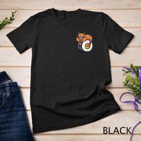 Capybara Cute Sushi Pocket T-Shirt Mens Womens Tees Top Unisex T-Shirt Mens Womens Tees Top S