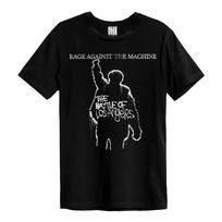 Rage Against The Machine Battle Of LA T-Shirt Charcoal- S