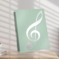 Flexible Multi-layer Music Score Folder 40 Pages A4 Sheet Music Folder  Document Storage Organizer žalia