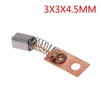 NEW 10pcs Electric Motor Carbon Brushes Replace Dental Grinding Machine Micromotor Handpiece 3X3X4.5MM
