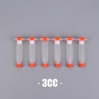 Dispensing Cylinder Syringe PP Tube Flux Container USA Type Glue Cockroach Cartridge Barrel 3CC 5CC 10CC 30CC 50CC Sub-Packing