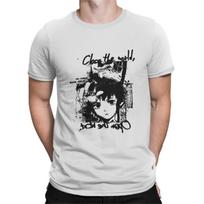 Superior Hacker Girl Unisexs T Shirts ExperiUnisexts Lain Novelty Tees Short Sleeve Crewneck TShirts Pure Cotton Summer Clothes S