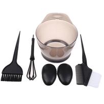 5Pcs/Set Hair Colouring Brush And Bowl Set Bleaching Dye Kit Beauty Comb'