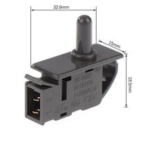 Refrigerator Door Light Control Spare Part: Normally Closing Push Button Switch for Fridge And Freezer Doors