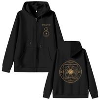 Armin Van Buuren Breathe Merch Zipper Hoodie Men Women Fashion Vintage Zip Up Fleece Cotton Sweatshirt S
