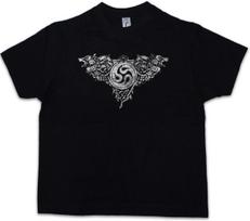 GERI AND FREKI II Kids Boys kids boys T-Shirt and Vikings Odhin Odin Thor Wolf Wolves 160