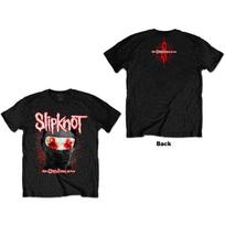 Slipknot Unisex T-Shirt: Chapeltown Rag Mask (Back Print) (Medium) 3XL